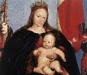 HOLBEIN, Hans the Younger The Solothurn Madonna oil painting